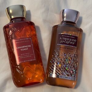 Bath & Body Works A Thousand Wishes and Champagne Toast Body Wash